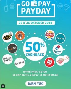 Promo Gajian Akhir Bulan Gopay Payday Catat Tanggalnya!!!